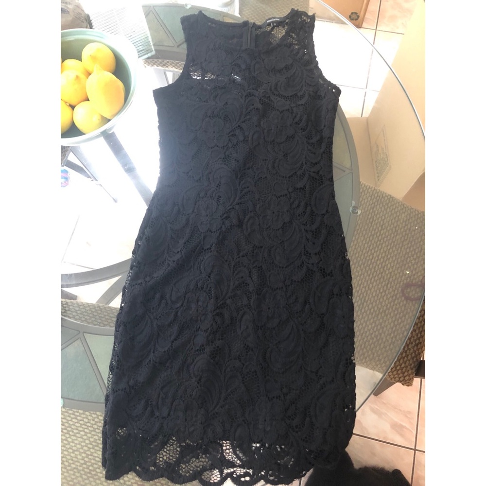 BRAND NEW laced Black dress